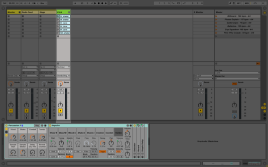 Impulse device in Ableton Live.